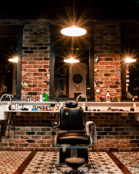 Interior de peluquería